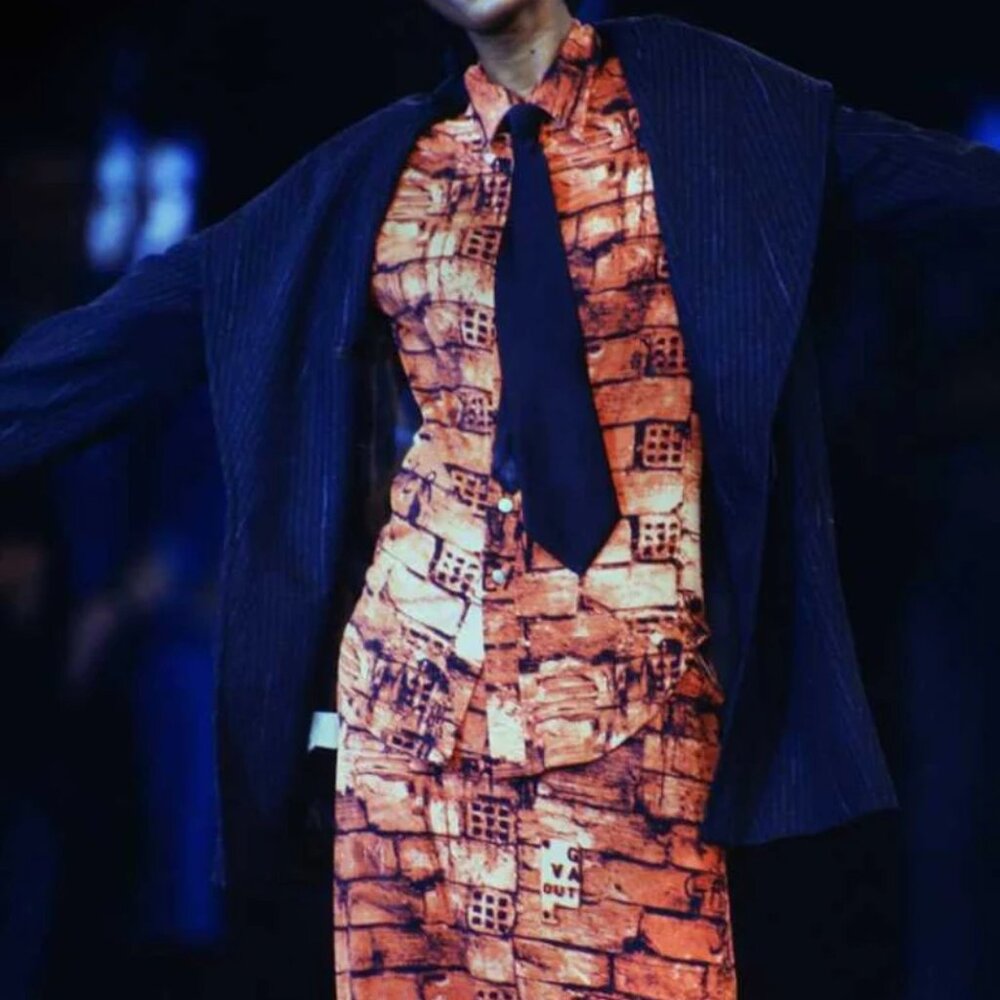 Vintage Jean Paul Gautier Iconic Graffiti Dress - Picture 8 of 8